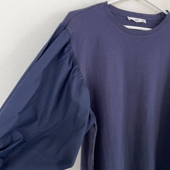 MNG Balloon Sleeve Wrist Tie Top - Picture 7 of 12